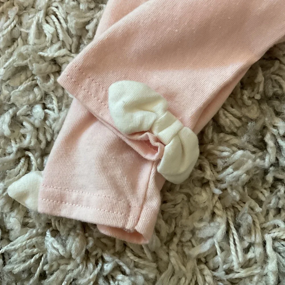 Disney Baby Winnie the Pooh Faux Fur‎ Hoodie and Leggings Set Pink Cream 3-6M